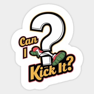 Can I Kick It Tank ? Sticker